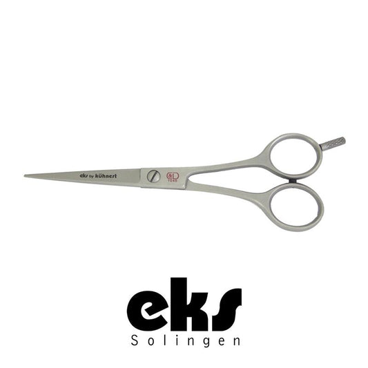 EKS Solingen - Classic Handle, 1 Micro Serrated Edge, 6.0" Kacy W/Finger Rest Hairdressing Scissors