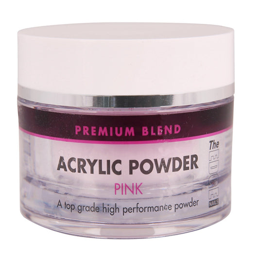 The Edge Premium Blend Acrylic Powder - Pink - 37g