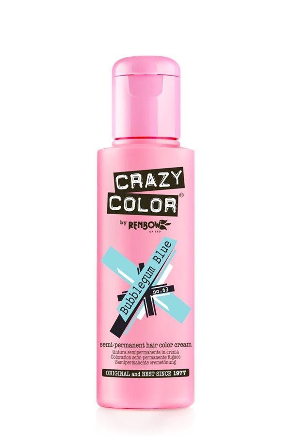 Crazy Colour Sky Blue Hair Dye 100ml (SHOP)