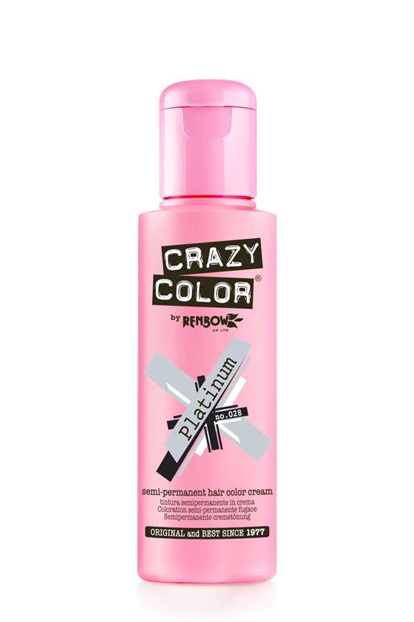 Crazy Colour Platinum Hair Dye 100ml (SHOP)