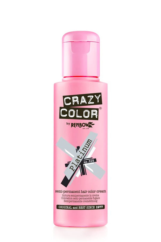 Crazy Colour Platinum Hair Dye 100ml