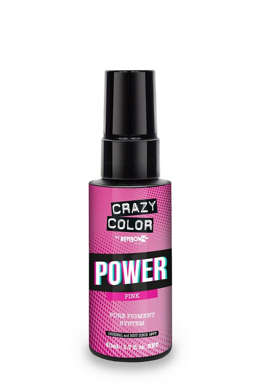 Crazy Color Power Pigment Pink - 50ml