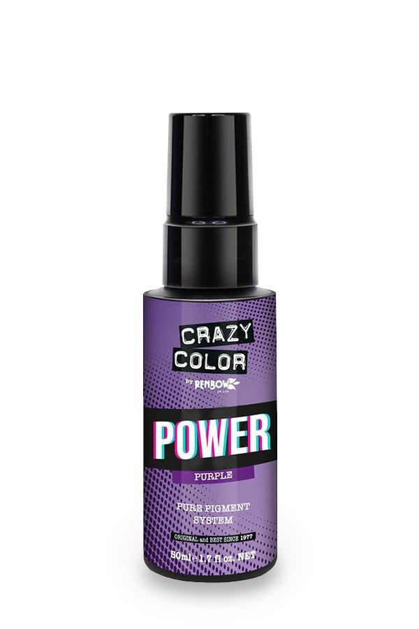 Crazy Color Power Pigment Purple - 50ml (SHOP)