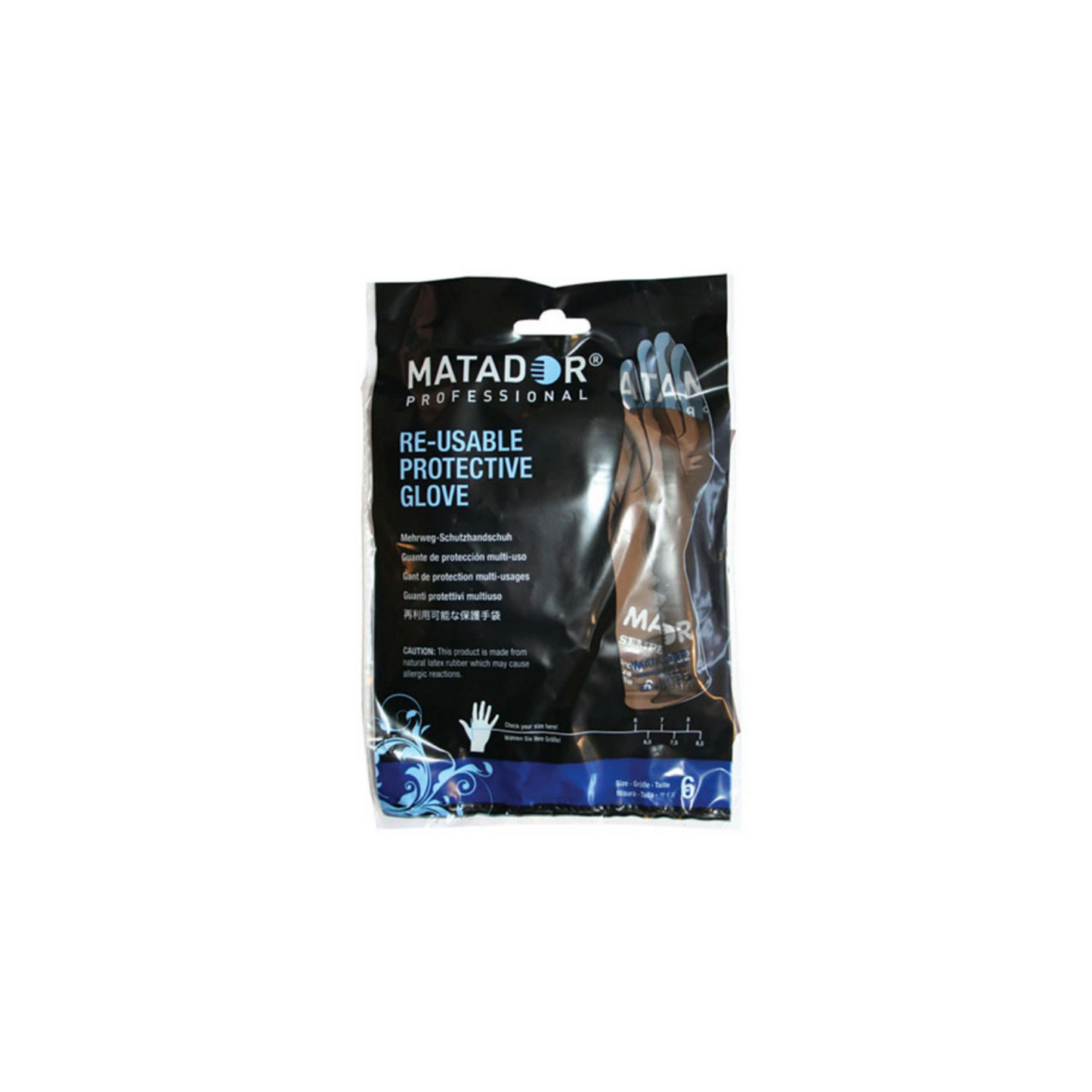 Matador Professional Re-Usable Protective Gloves - Size 6.5