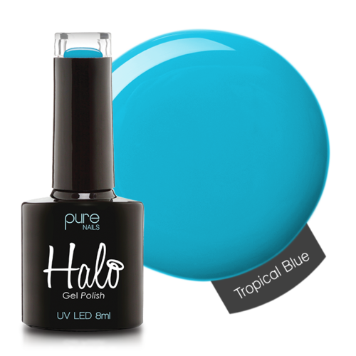 Halo Gel Nail Polish - 8ml Tropical Blue