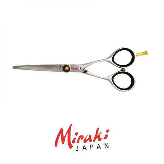 Miraki 4.5" Straight Handle Japanese Hairdressing Scissors