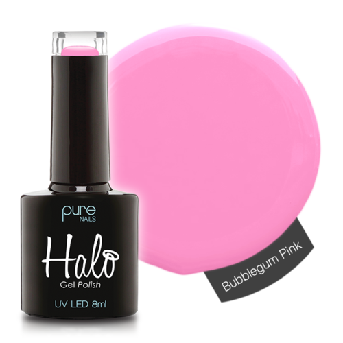 Halo Gel Nail Polish - 8ml Bubblegum Pink (SHOP)