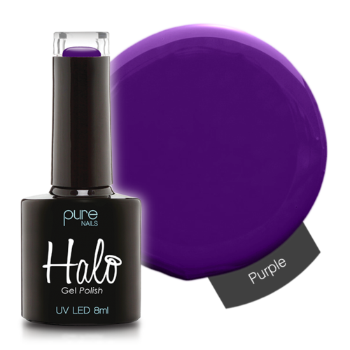 Halo Gel Nail Polish - 8ml Purple (SHOP)