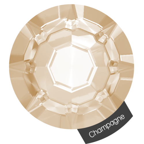 Halo Create Nail Crystals Size 2 - Champagne (SHOP)