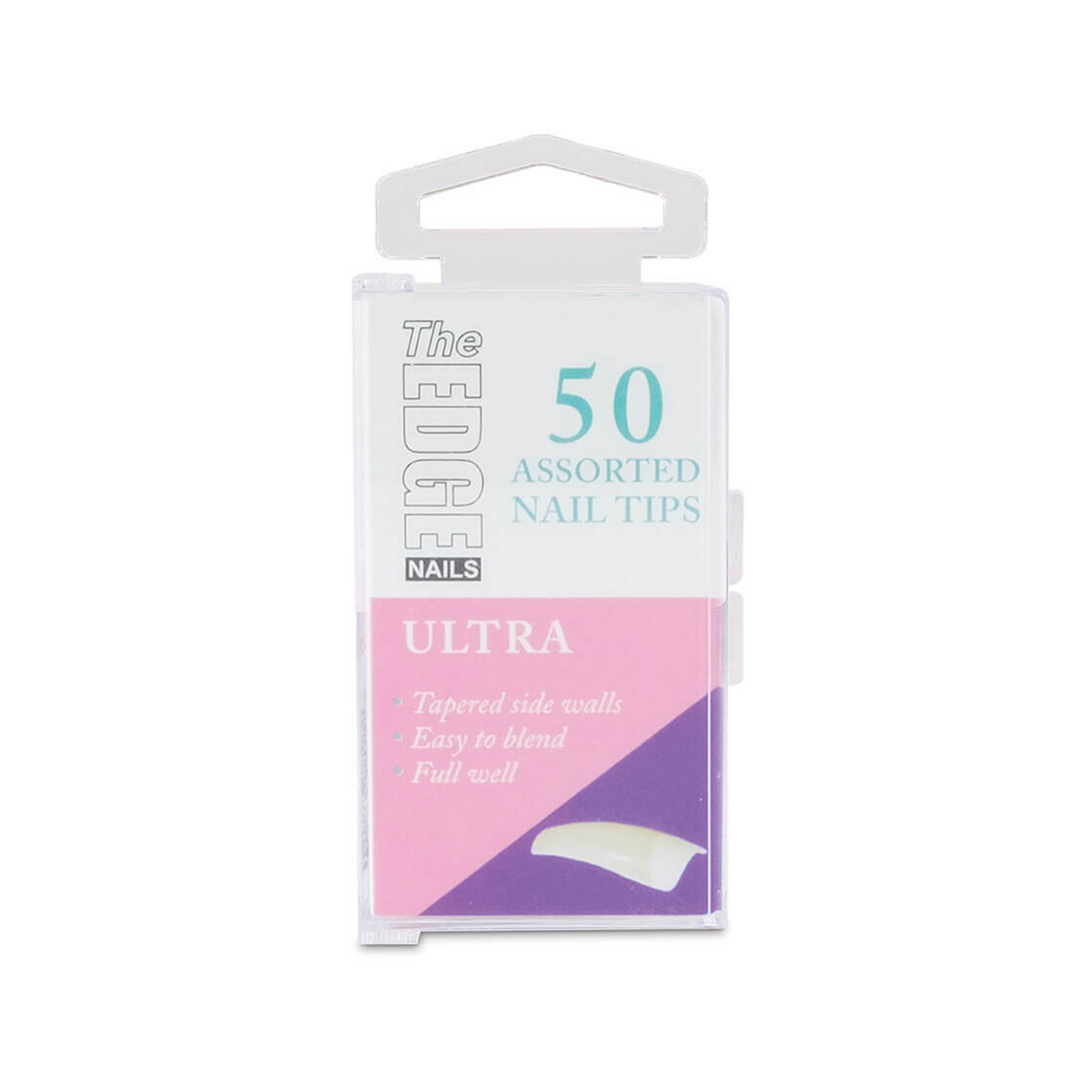 The Edge Ultra Nail Tips Pack of 50 - Size 7 (SHOP)