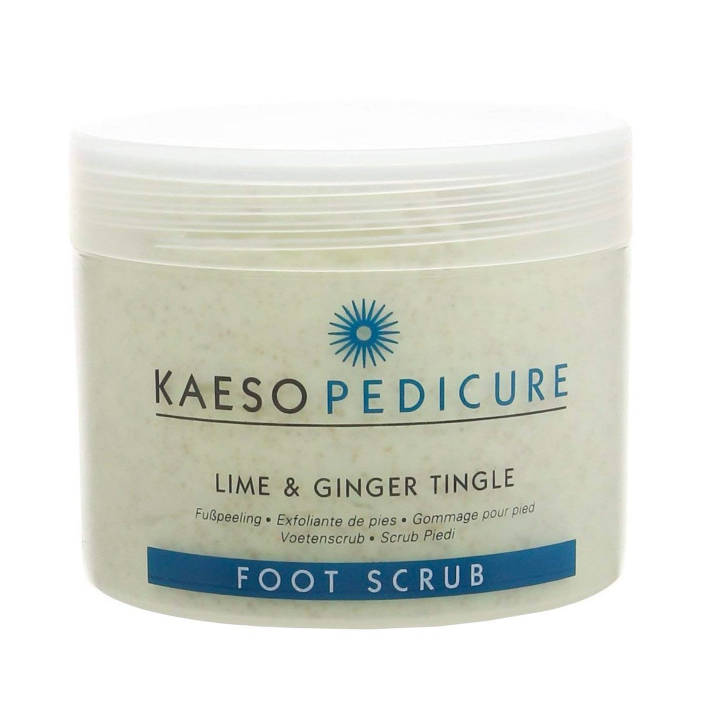 Kaeso Pedicure Lime & Ginger Tingle Pedicure Foot Scrub 450ml
