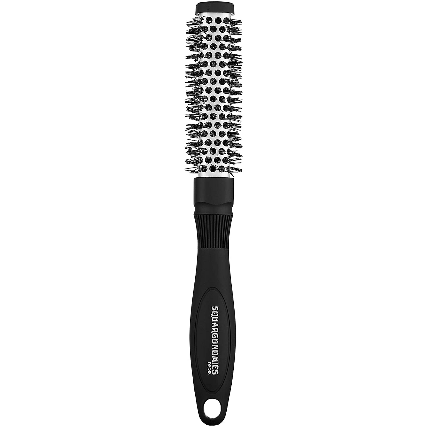Denman Squargonomics Silver Hairbrush 20mm