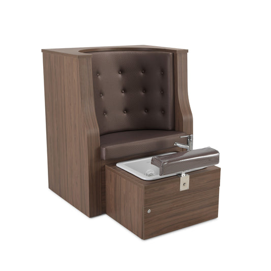 REM Plaza Pedicure Pedi-Spa Chair with Basin, Whirlpool & Cover