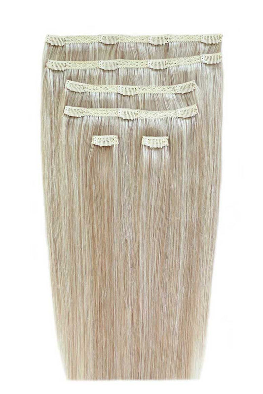 22" Double Hair Set Clip-in Extensions - Bohemian Blonde