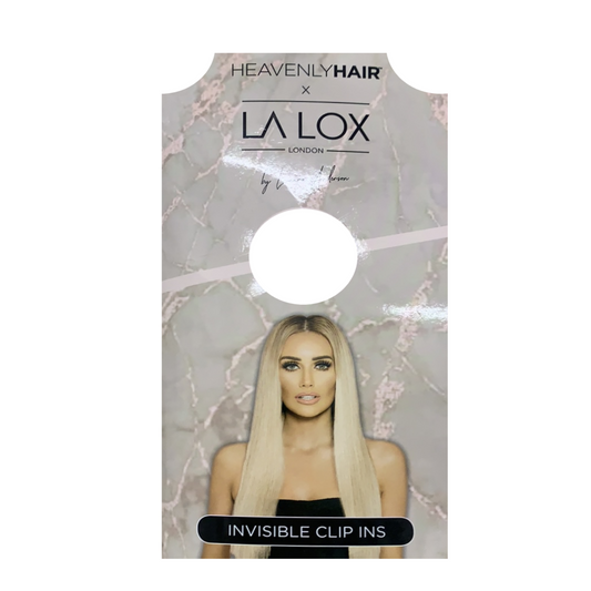 Heavenly Hair LA LOX Invisible Clip In Hair Extensions - Noir (SHOP)