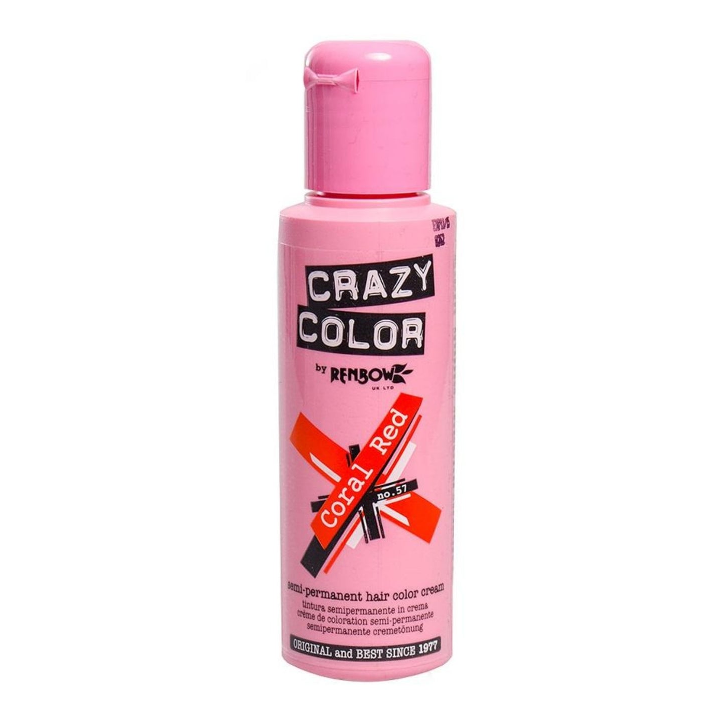 Crazy Color Coral Red Hair Dye 100ml