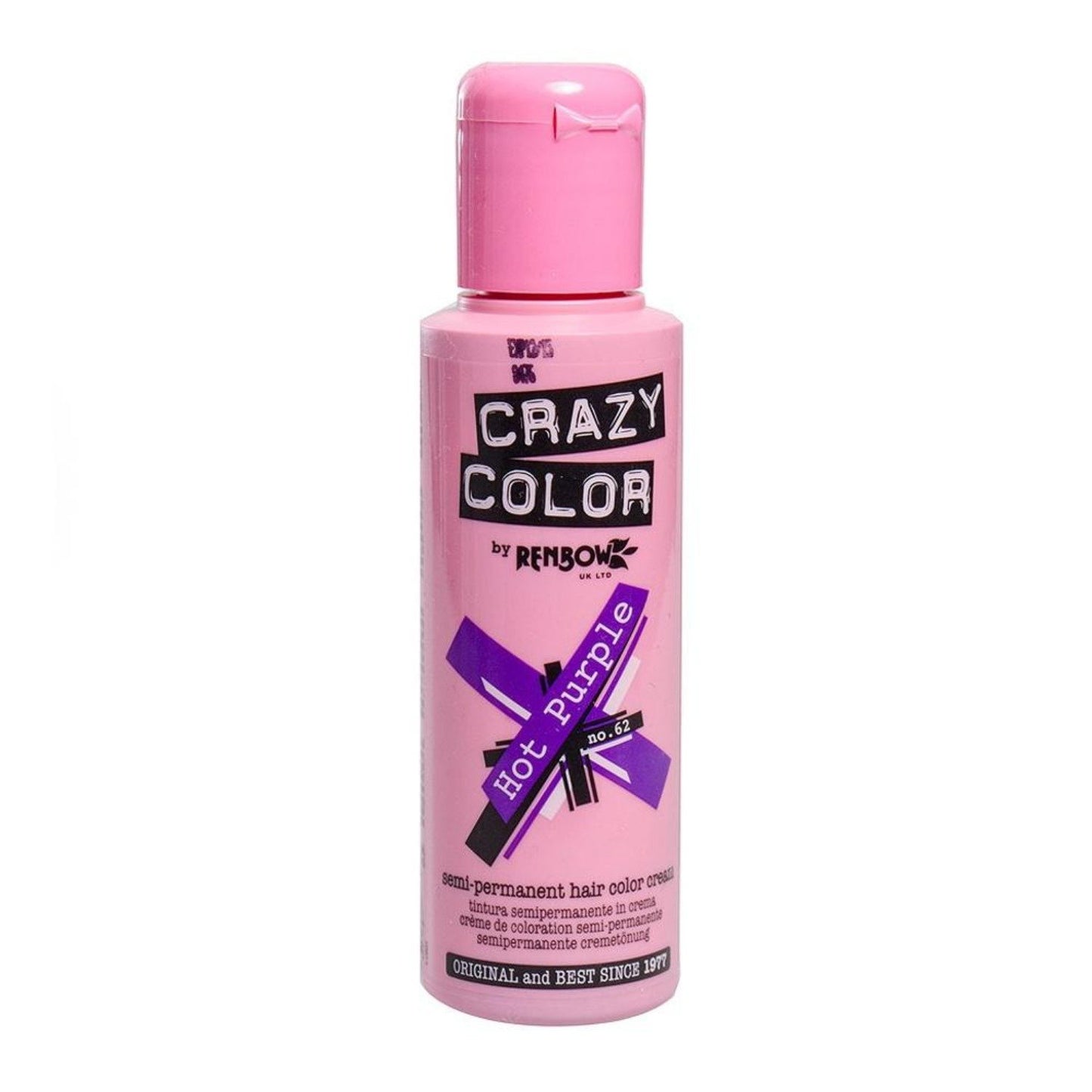 Crazy Color Hot Purple Hair Dye 100ml (SHOP)
