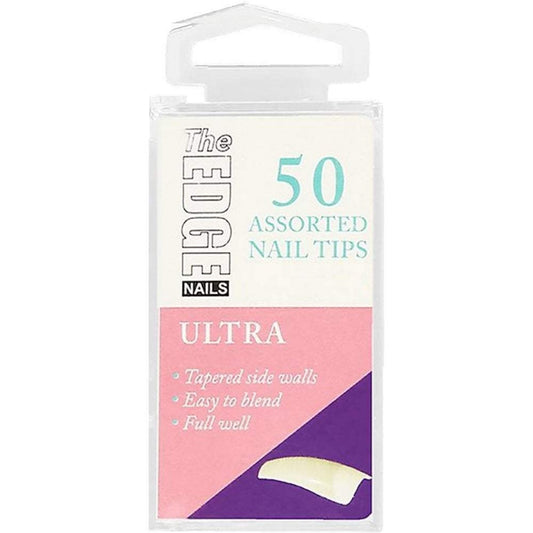 The Edge Ultra Nail Tips Pack of 50 - Size 4