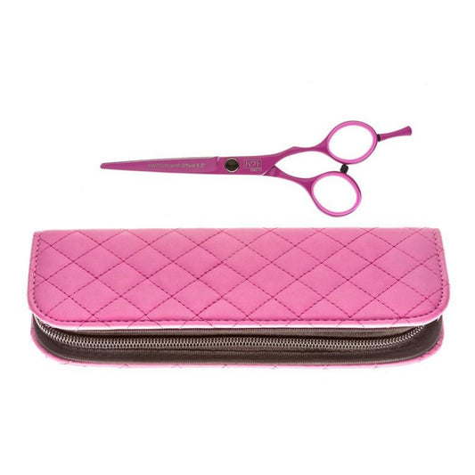 Haito Kyandi Offset 5.5" Hairdressing Scissors - Pink