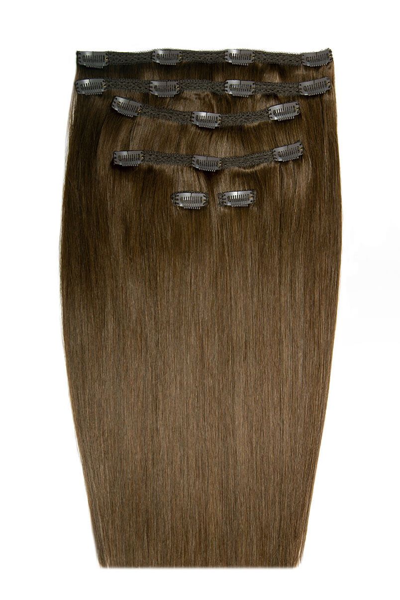 18" Double Hair Set Clip-in Extensions - Brazilia