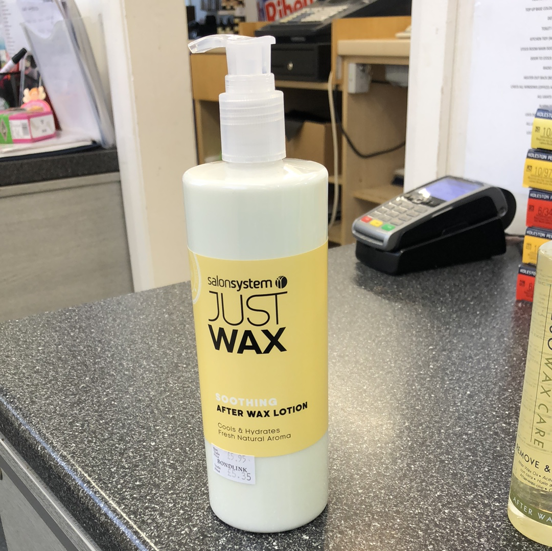 Salon system just wax after wax lotion 500ml (SHOP)