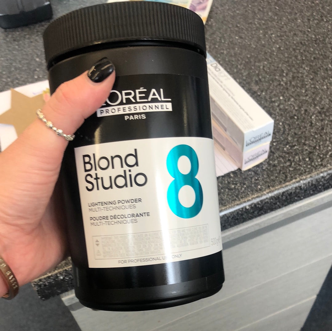 L’Oréal studio blond 8 multi techniques lightening powder 500g (SHOP)