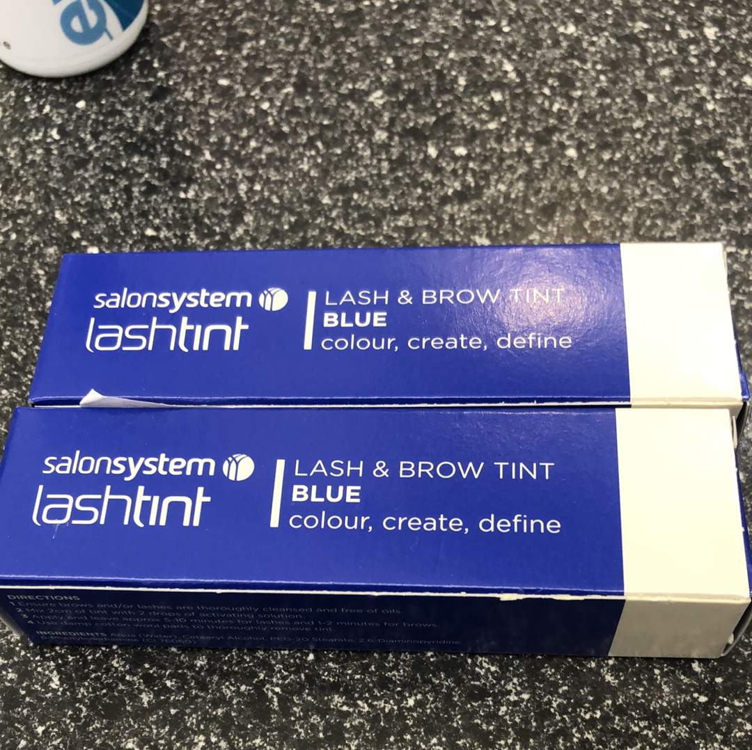Salon system lash tint blue 15ml (SHOP)