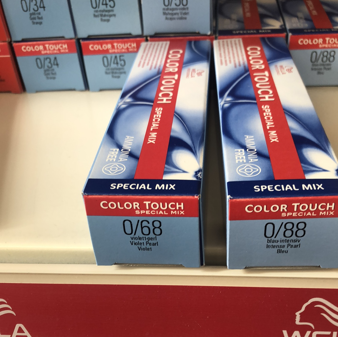Wella Color Touch Special Mix Semi Permanent Hair Colour 60ml, 0/68 Violet Pearl (SHOP)
