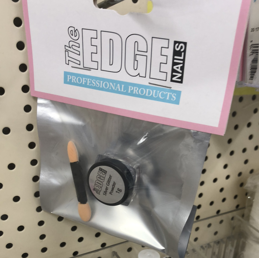 The Edge Silver Glitter Powder 1g (SHOP)