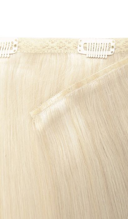 26" Double Hair Set Clip-In Extensions - L.A. Blonde