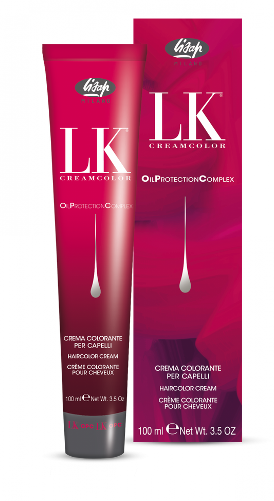 Lisap LK OPC Cream Permanent Hair Colour - 100ml, 8/2 Light Ash Blonde