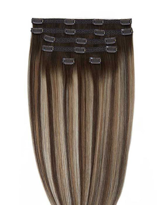 26" Double Hair Set Clip-In Extensions - Melrose